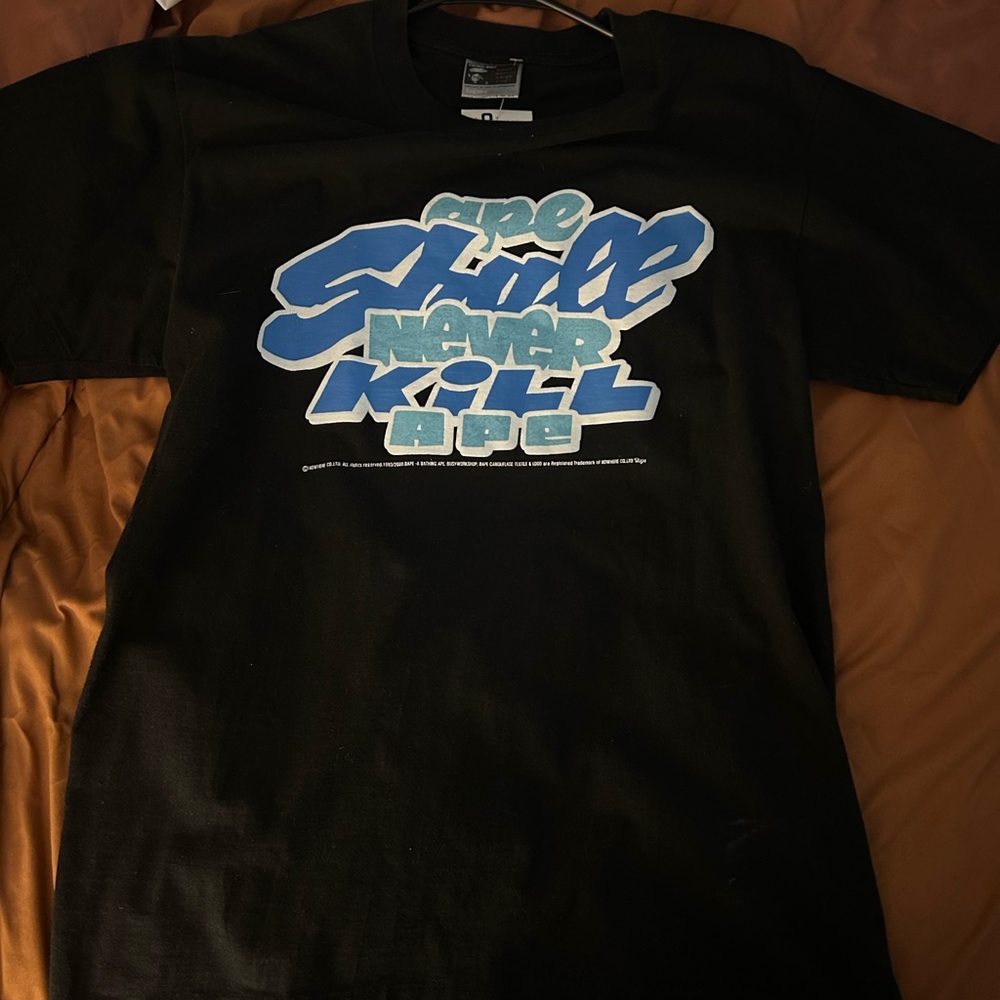 Bape asnka stash logo tee